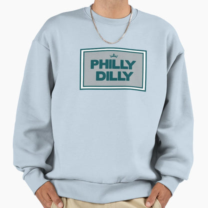 Philly Dilly Sweatshirt - Minimalist Print Unisex - T-Shirt, Sweatshirt, Hoodie