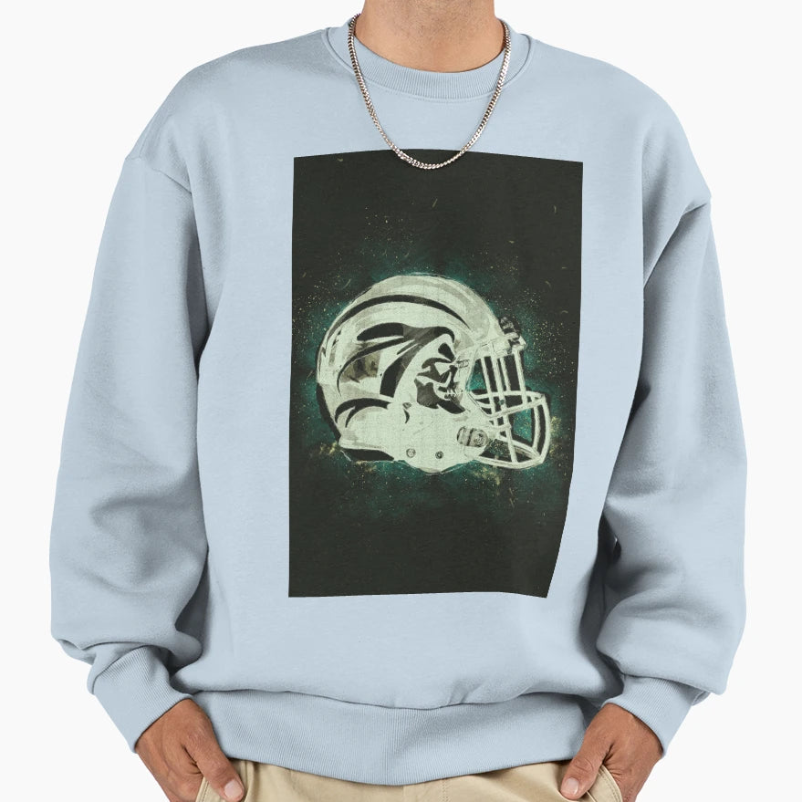 Football Helmet Abstract All Sweatshirt - Streetwear Style Men Women - T-Shirt, Sweatshirt, Hoodie
