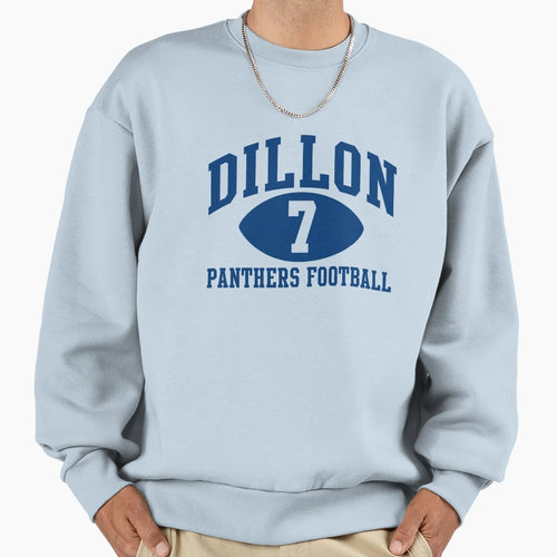 Dillon Panthers Football 7 Sweatshirt - Casual Everyday Wear for Adults - T-Shirt, Sweatshirt, Hoodie