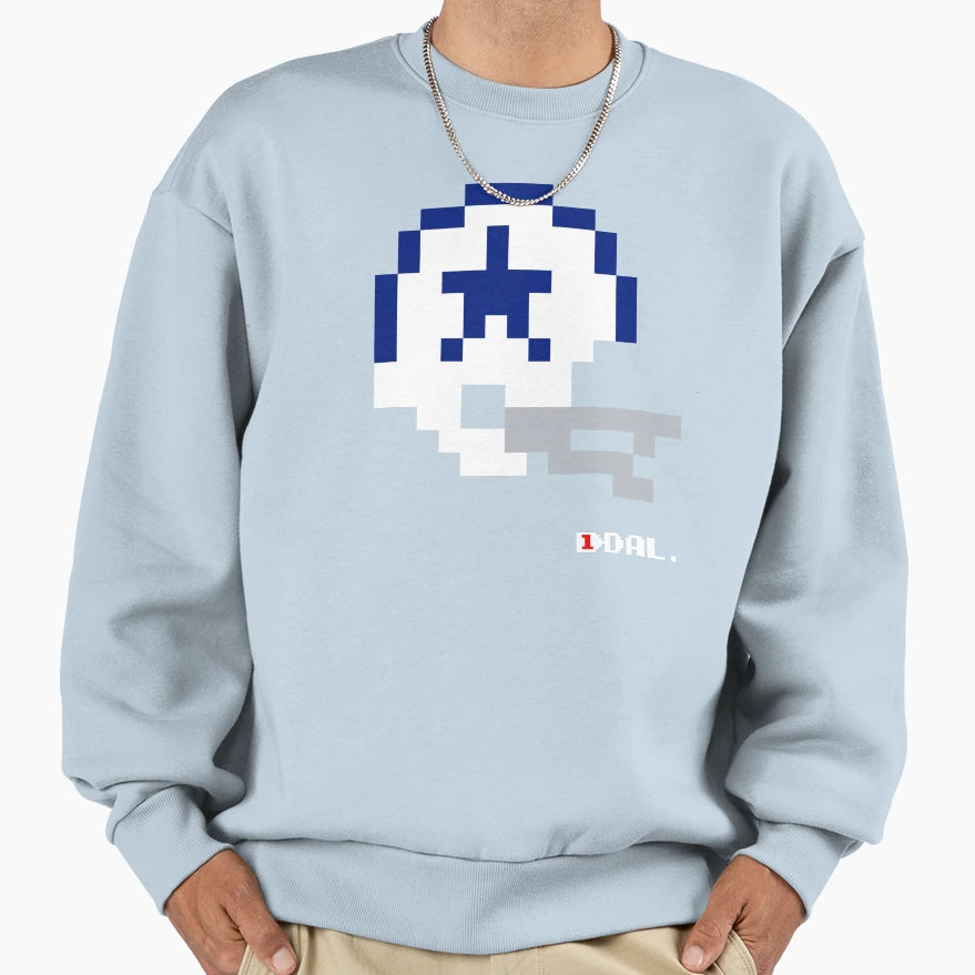 Dal Helmet Tecmo Bowl Sweatshirt - Casual Everyday Wear Men Women - T-Shirt, Sweatshirt, Hoodie