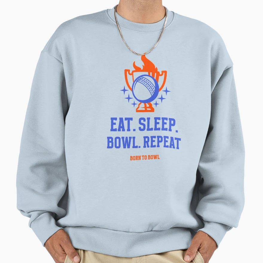Cricket Bowler Sweatshirt - Novelty Apparel for Adults - T-Shirt, Sweatshirt, Hoodie