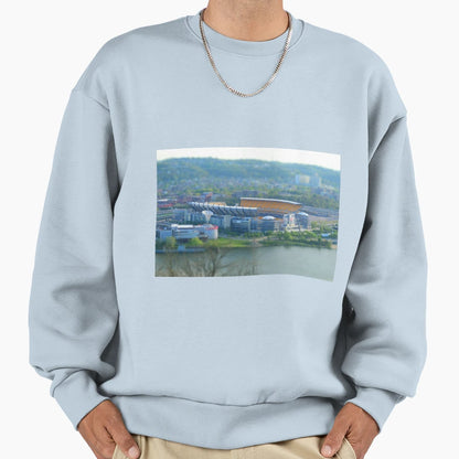 Heinz Field Pittsburgh Trompe Loeil Sweatshirt - Minimalist Print Men Women - T-Shirt, Sweatshirt, Hoodie