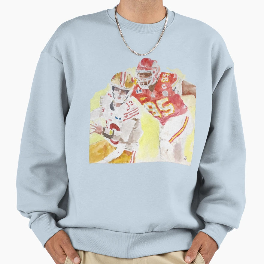 Chris Jones Vs BP Sweatshirt - Novelty Apparel Unisex - T-Shirt, Sweatshirt, Hoodie