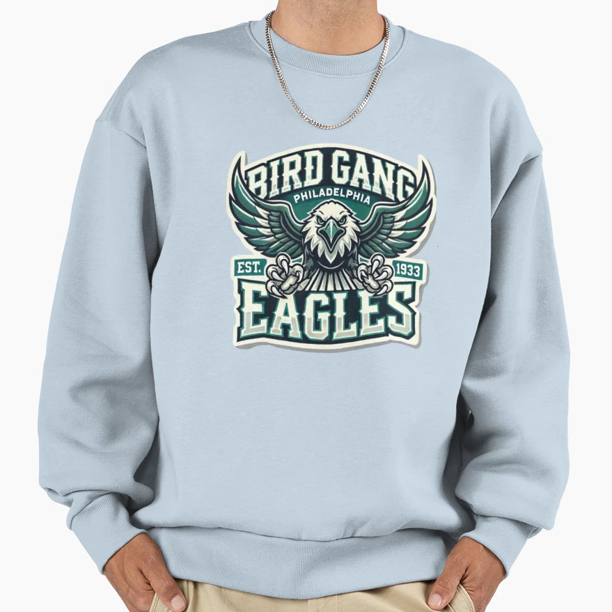 Wings Unity Bird Gang Anthem Sweatshirt - Custom Art Print Unisex - T-Shirt, Sweatshirt, Hoodie