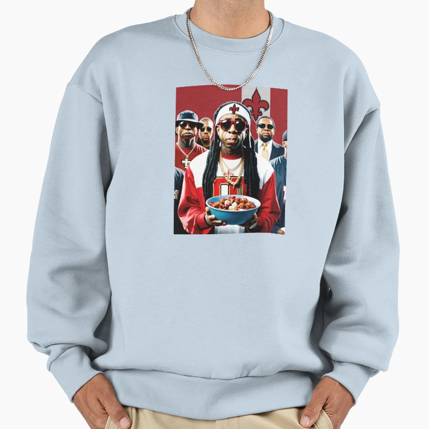 Saint Bowl Sweatshirt - Aesthetic Graphic Men Women - T-Shirt, Sweatshirt, Hoodie