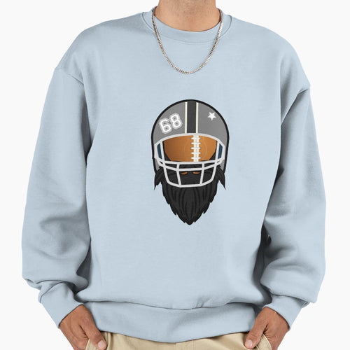 Helmet Sweatshirt - Casual Everyday Wear for Adults - T-Shirt, Sweatshirt, Hoodie
