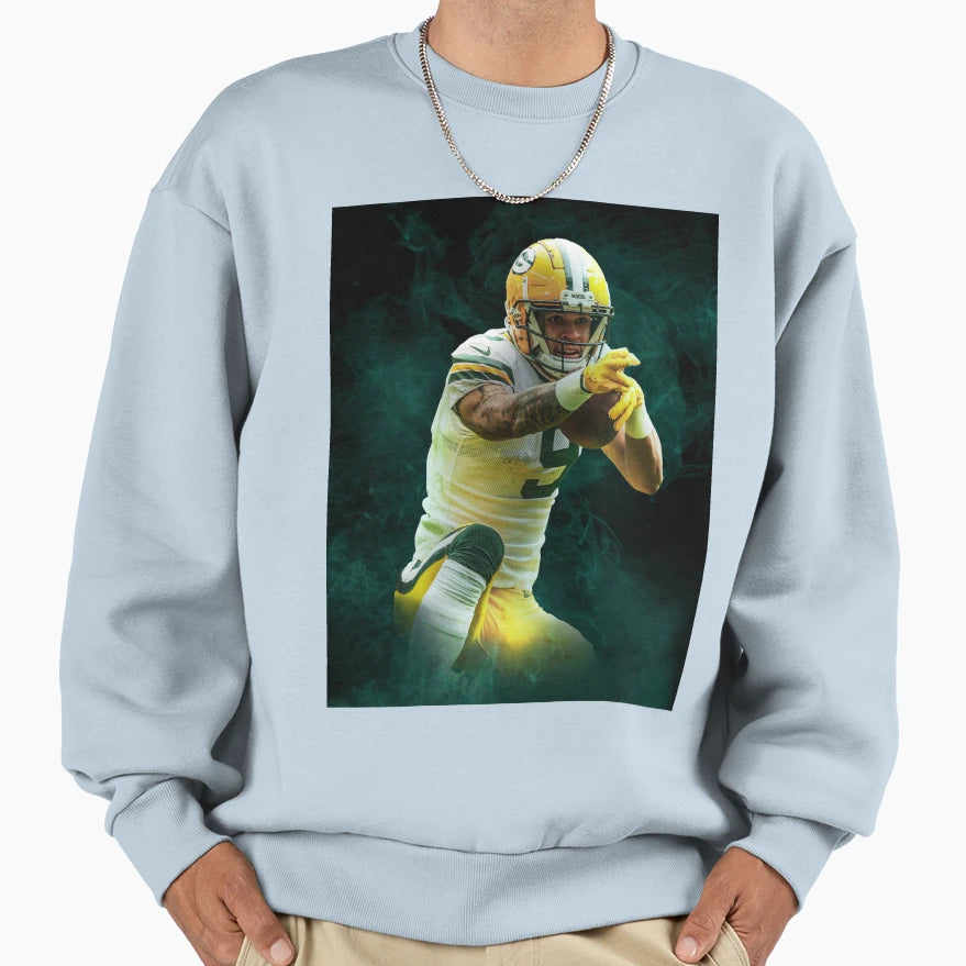 Christian Watson Green Bay Sports Sweatshirt - Casual Everyday Wear Unisex - T-Shirt, Sweatshirt, Hoodie