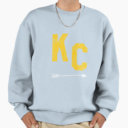 Kc Kansas City Fan Sweatshirt - Unique Graphic Unisex - T-Shirt, Sweatshirt, Hoodie