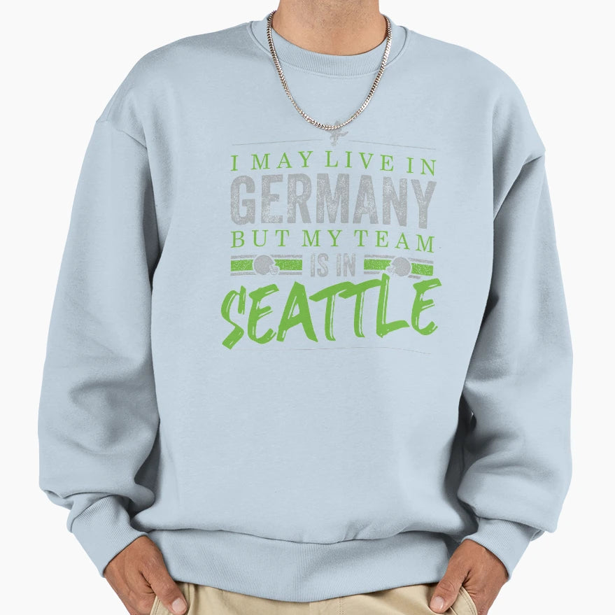 Seattle Football Team Fans From Sweatshirt - Aesthetic Graphic Men Women - T-Shirt, Sweatshirt, Hoodie