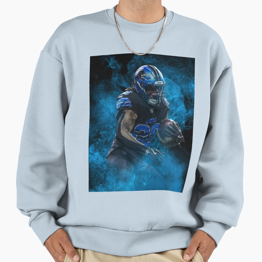 JG Detroit Sports Art Sweatshirt - Minimalist Print Unisex - T-Shirt, Sweatshirt, Hoodie