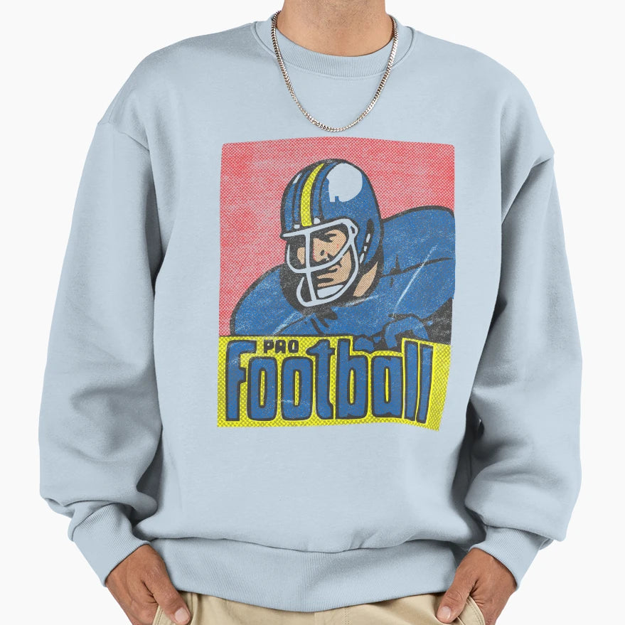 American Football Player Sweatshirt - Aesthetic Graphic Unisex - T-Shirt, Sweatshirt, Hoodie