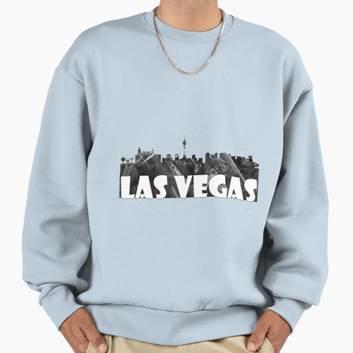 Las Vegas Skyline Bg2 Sweatshirt - Unique Graphic Men Women - T-Shirt, Sweatshirt, Hoodie