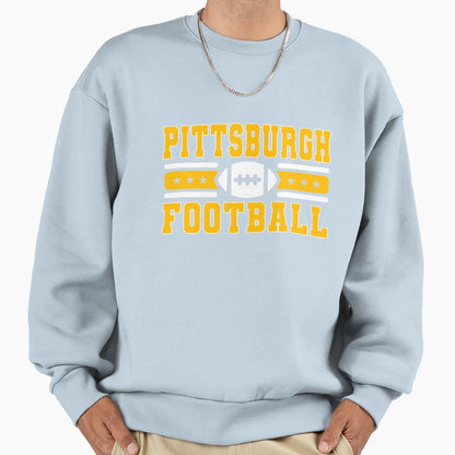 Pittsburgh Steelers Football Team Sweatshirt - Streetwear Style Men Women - T-Shirt, Sweatshirt, Hoodie