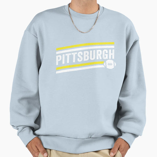 Pittsburgh Steelers Football Team Sweatshirt - Graphic Print Men Women - T-Shirt, Sweatshirt, Hoodie