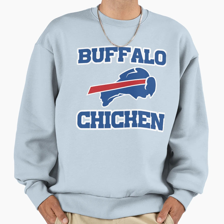 Buffalo Chicken Season Spice Sweatshirt - Minimalist Print Unisex - T-Shirt, Sweatshirt, Hoodie