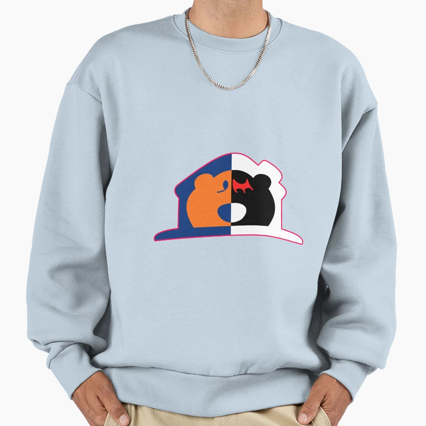 Mono Blue Ma Sweatshirt - Casual Everyday Wear for Adults - T-Shirt, Sweatshirt, Hoodie