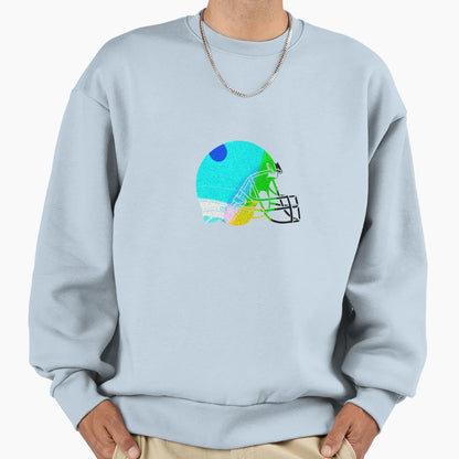 American Football Helmet Sweatshirt - Streetwear Style Unisex - T-Shirt, Sweatshirt, Hoodie