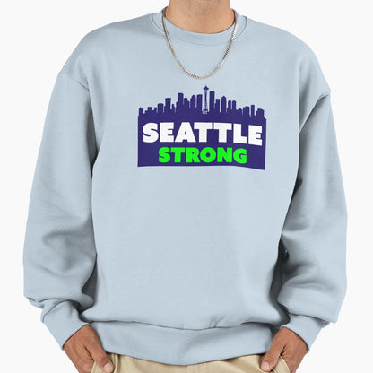 Seattle Strong Sweatshirt - Minimalist Print Unisex - T-Shirt, Sweatshirt, Hoodie