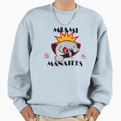 Miami Manatees Sweatshirt - Casual Everyday Wear Men Women - T-Shirt, Sweatshirt, Hoodie
