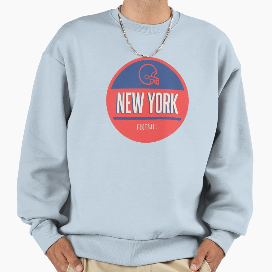 New York Football Sweatshirt - Streetwear Style Unisex - T-Shirt, Sweatshirt, Hoodie