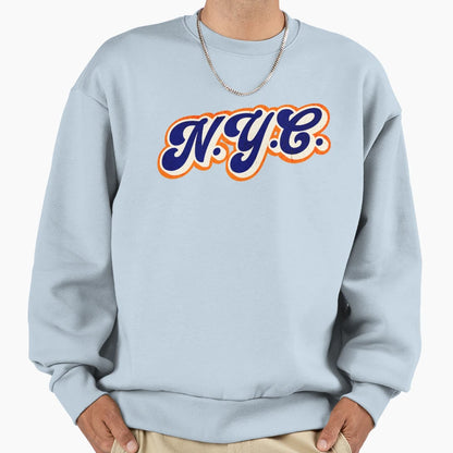 New York City N Y C Logo Sweatshirt - Trendy Graphic Men Women - T-Shirt, Sweatshirt, Hoodie