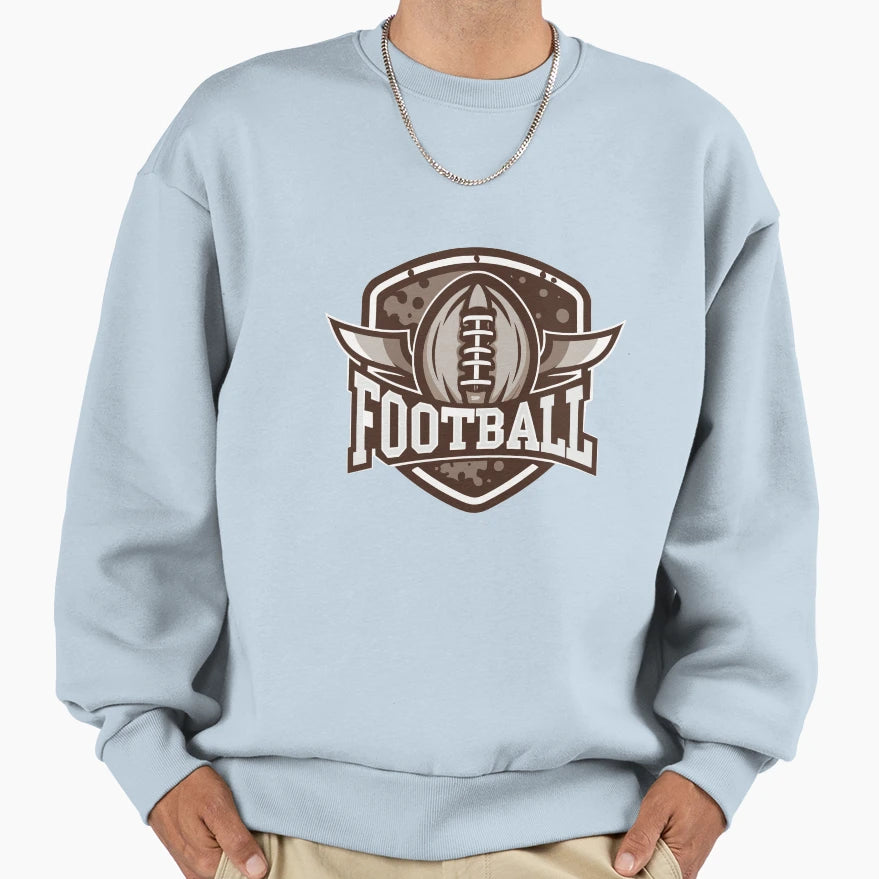 Football Sweatshirt - Graphic Print Men Women - T-Shirt, Sweatshirt, Hoodie
