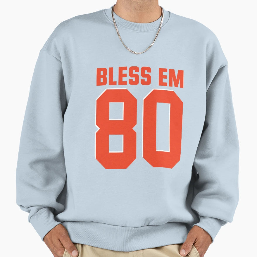 Bless Up 80 Sweatshirt - Aesthetic Graphic for Adults - T-Shirt, Sweatshirt, Hoodie