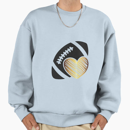 Football Love Sweatshirt - Streetwear Style for Adults - T-Shirt, Sweatshirt, Hoodie