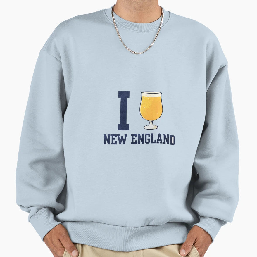 I Love New England Sweatshirt - Aesthetic Graphic Men Women - T-Shirt, Sweatshirt, Hoodie