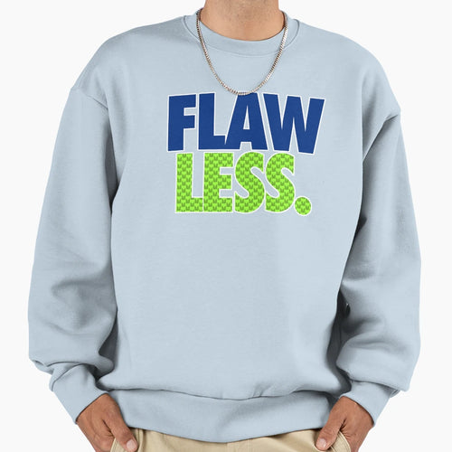 Flaw Less Sweatshirt - Aesthetic Graphic Men Women - T-Shirt, Sweatshirt, Hoodie