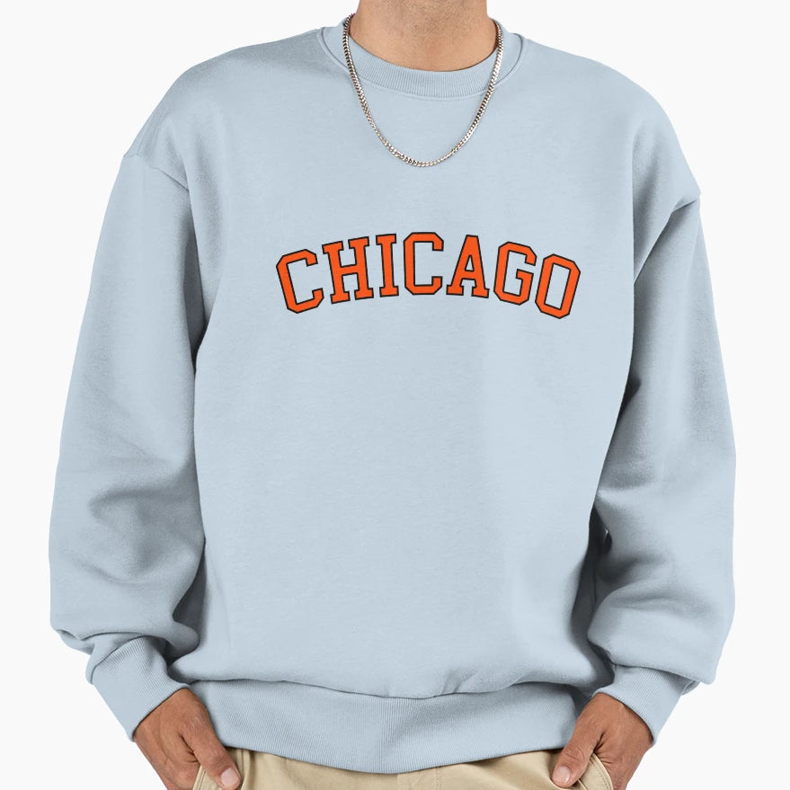 Chicago Chicago University Sweatshirt - Streetwear Style for Adults - T-Shirt, Sweatshirt, Hoodie