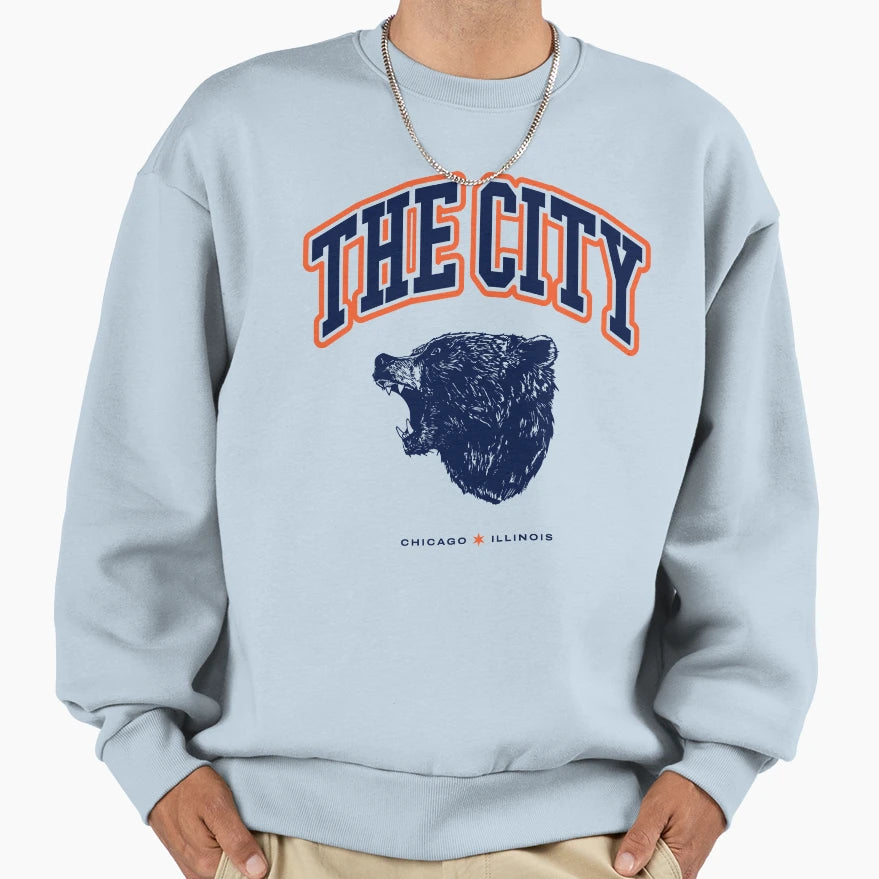 Windy City Football Alternate Sweatshirt - Trendy Graphic Men Women - T-Shirt, Sweatshirt, Hoodie