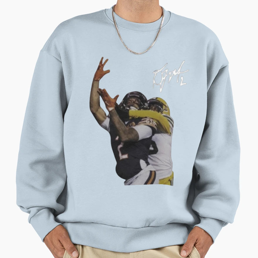 Dj Moore Chicago Bears Head Tap Sweatshirt - Unique Graphic for Adults - T-Shirt, Sweatshirt, Hoodie