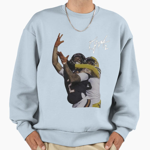 Dj Moore Chicago Bears Head Tap Sweatshirt - Unique Graphic for Adults - T-Shirt, Sweatshirt, Hoodie