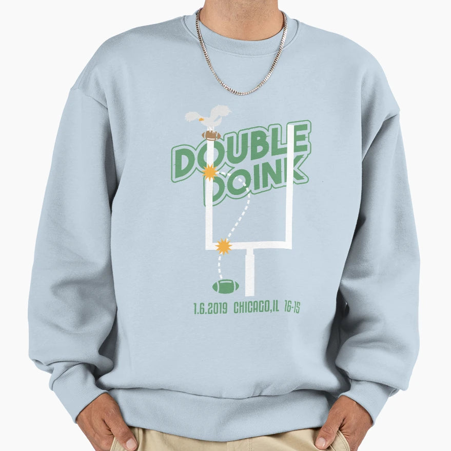 Double Doink Sweatshirt - Novelty Apparel Unisex - T-Shirt, Sweatshirt, Hoodie