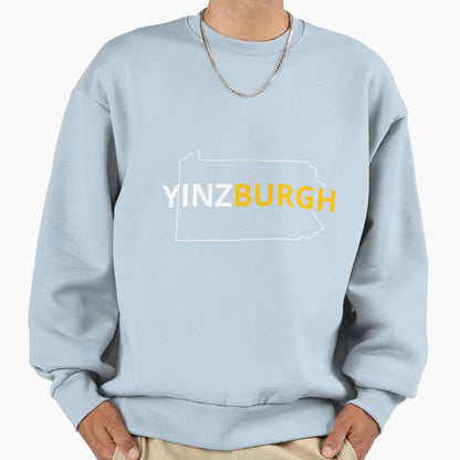 Yinz Burgh Sweatshirt - Fun Novelty Design for Adults - T-Shirt, Sweatshirt, Hoodie