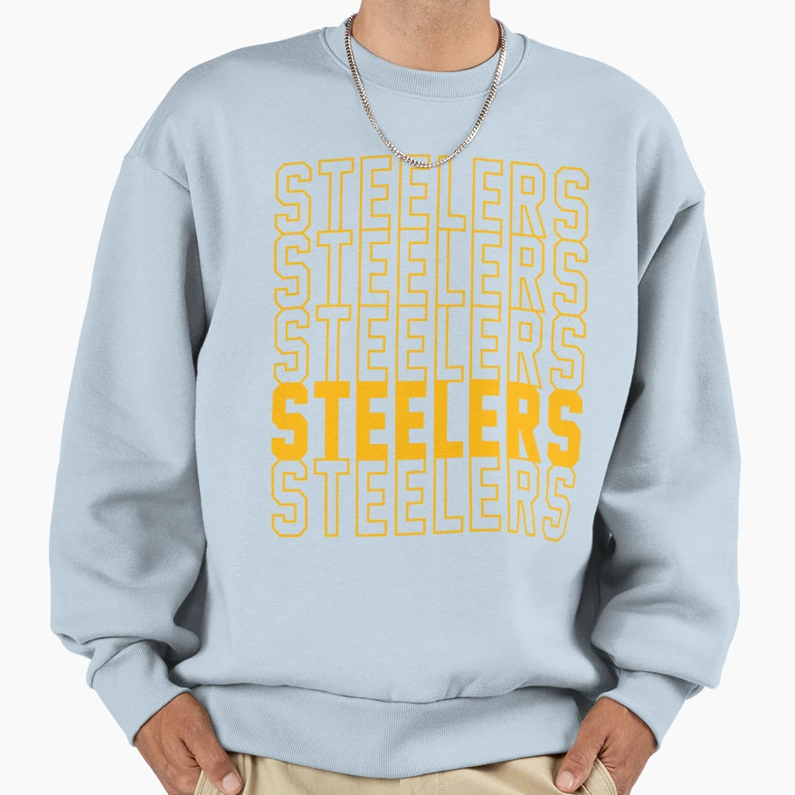 Steelers Sweatshirt - Aesthetic Graphic Men Women - T-Shirt, Sweatshirt, Hoodie