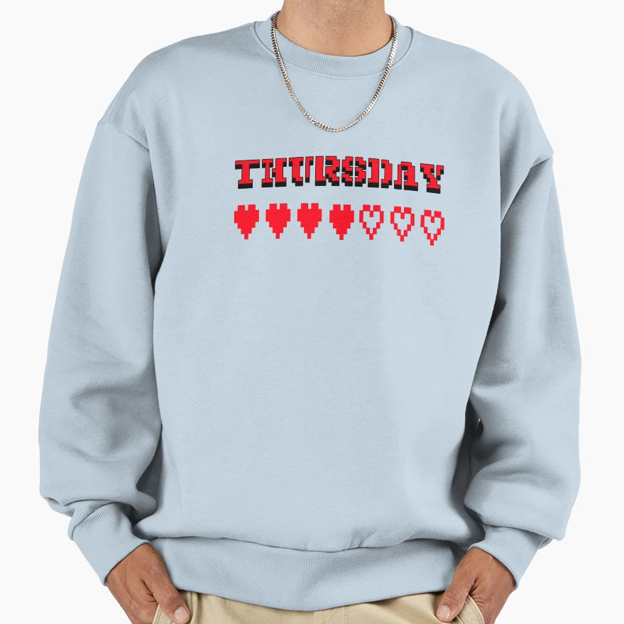 Thursday Sweatshirt - Minimalist Print Men Women - T-Shirt, Sweatshirt, Hoodie