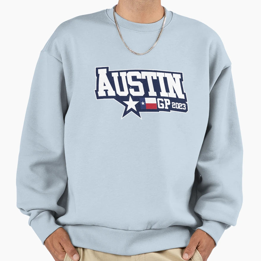 Austin Gp Tx Sweatshirt - Casual Everyday Wear Men Women - T-Shirt, Sweatshirt, Hoodie