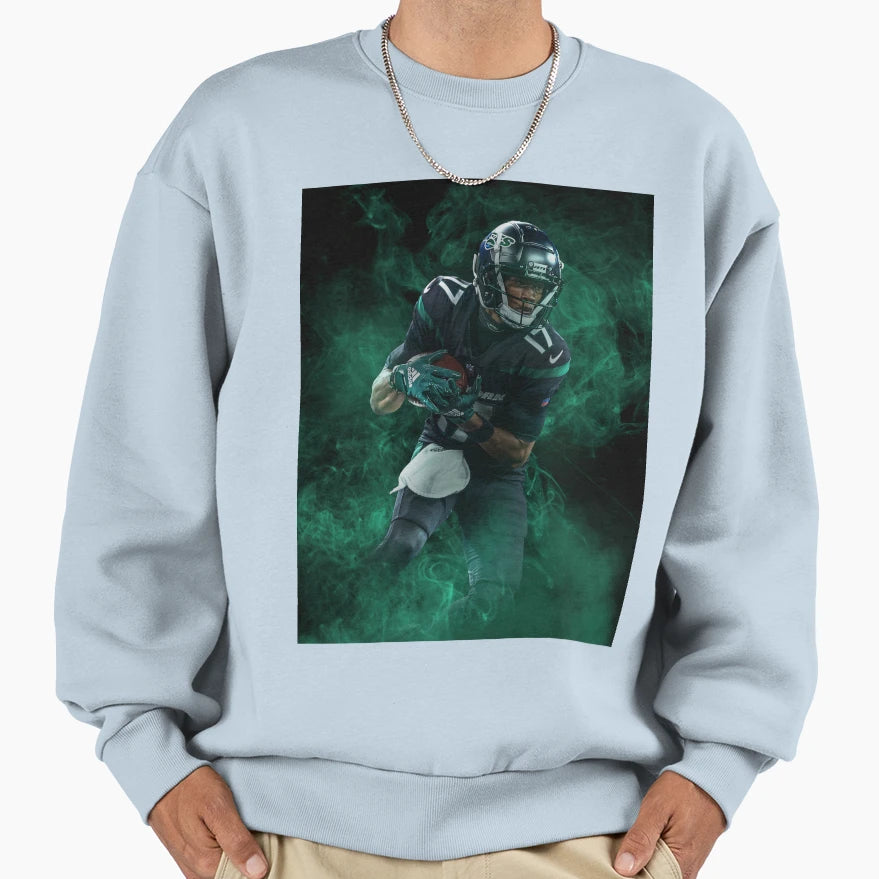 Garrett Wilson New York Sports Sweatshirt - Fun Novelty Design for Adults - T-Shirt, Sweatshirt, Hoodie