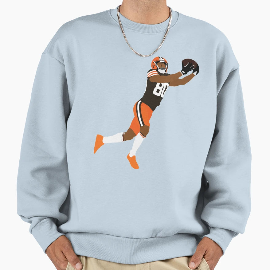 Jarvis Landry Sweatshirt - Custom Art Print Men Women - T-Shirt, Sweatshirt, Hoodie