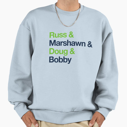 Seattle Superbowl Legends Sweatshirt - Streetwear Style for Adults - T-Shirt, Sweatshirt, Hoodie