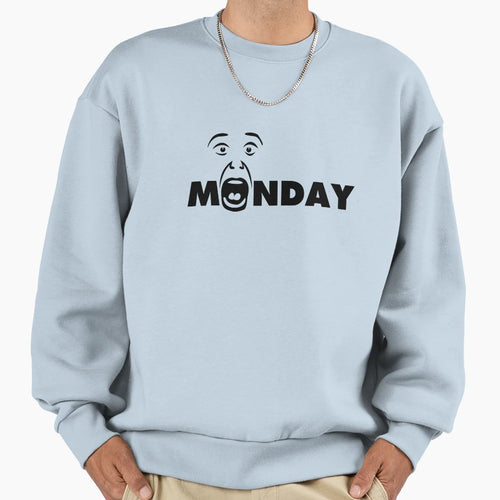 Monday Sweatshirt - Casual Everyday Wear Men Women - T-Shirt, Sweatshirt, Hoodie