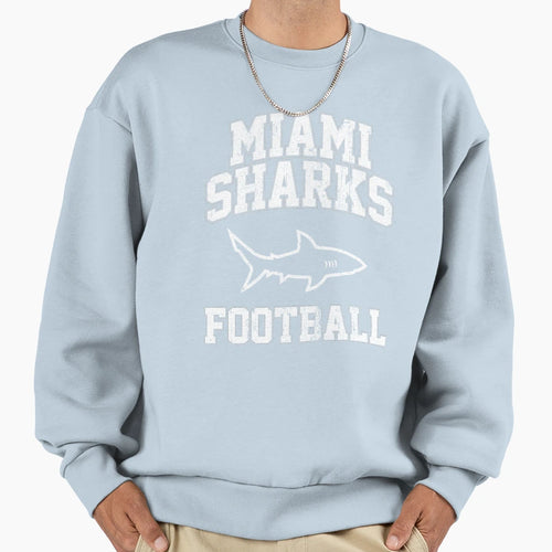 Miami Sharks Football Sweatshirt - Trendy Graphic Unisex - T-Shirt, Sweatshirt, Hoodie