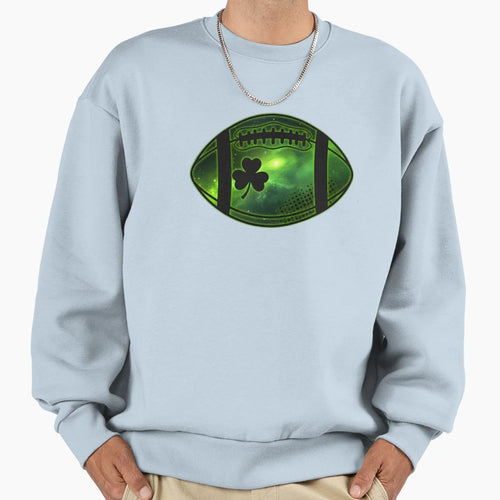 Shamrock Football Irish Football Fans Sweatshirt - Minimalist Print Unisex - T-Shirt, Sweatshirt, Hoodie