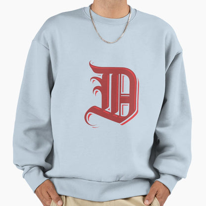 Colorful Alphabet D Sweatshirt - Unique Graphic Men Women - T-Shirt, Sweatshirt, Hoodie