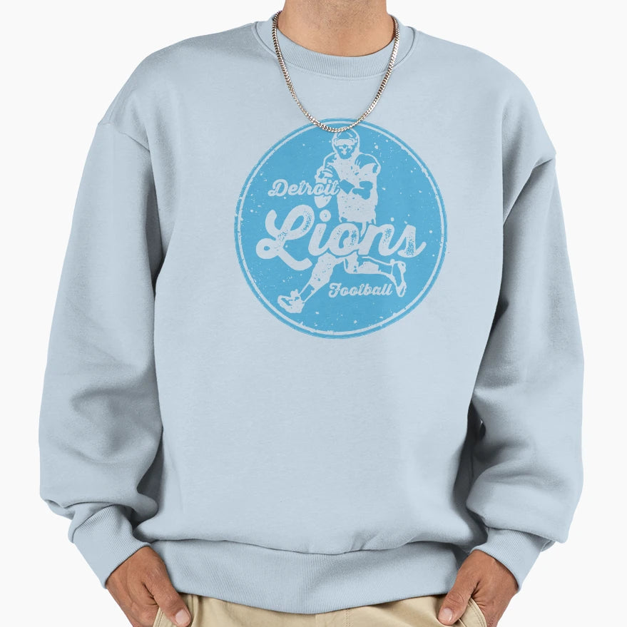 Lions Sweatshirt - Graphic Print Men Women - T-Shirt, Sweatshirt, Hoodie