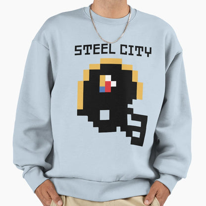 Steelers 8 Bit Sweatshirt - Aesthetic Graphic Unisex - T-Shirt, Sweatshirt, Hoodie