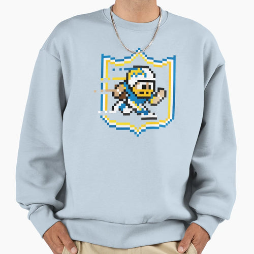 8 Bit Lac Football Sweatshirt - Minimalist Print Men Women - T-Shirt, Sweatshirt, Hoodie