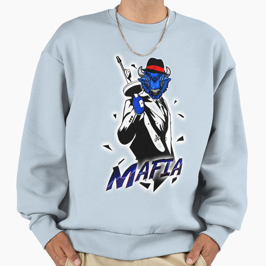 Bills Mafia Sweatshirt - Minimalist Print Men Women - T-Shirt, Sweatshirt, Hoodie